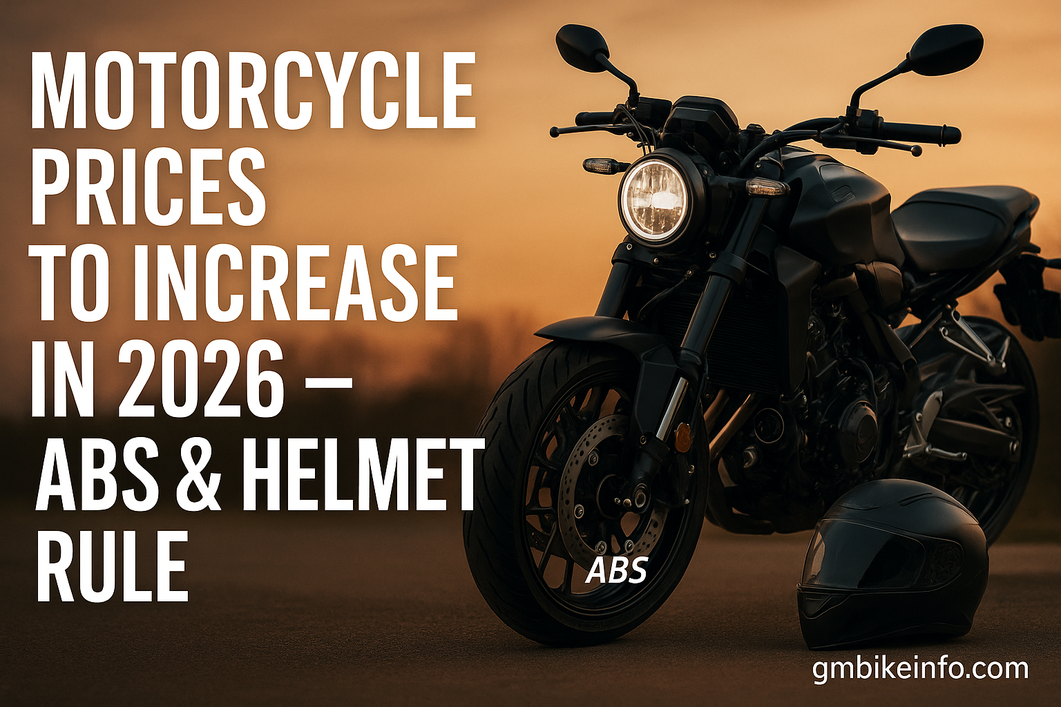 Motorcycle Prices Will Increase In 2026